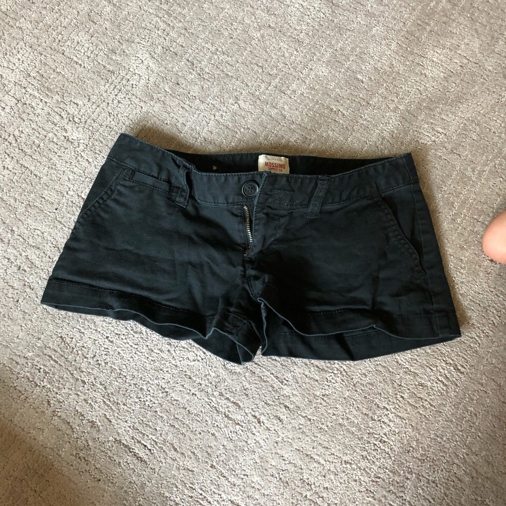 Black shorts